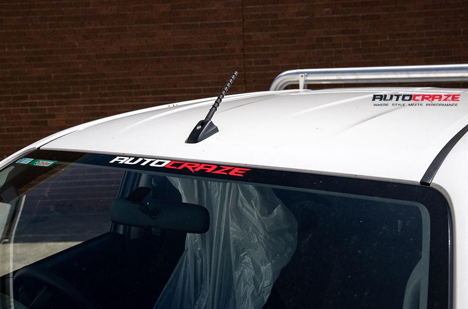 TOYOTA HILUX 4WD BEAST BLACK MACHINED WITH DARK TINT